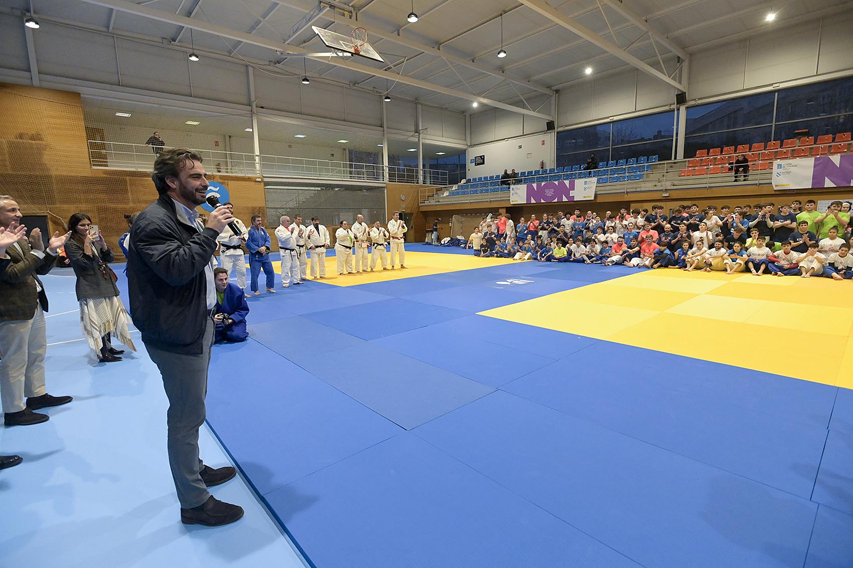 Diego Calvo pon en valor o auxe do judo feminino con máis de 2.700 mulleres federadas neste deporte